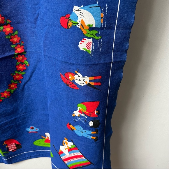 Vintage Danish Hans Christian Andersen Folktale Wall Hanging - Picture 12 of 13